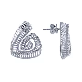 Серьги-пуссеты из серебра DM2495E_SR_001_WG