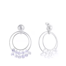 Серьги-пуссеты из серебра E31528-BW_SR_001_WG