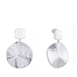 Серьги-пусеты из серебра E33689-BY_SR_ENAM_WG