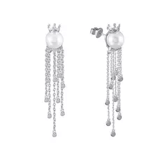 Серьги-пуссеты из серебра EA0139_SR_WM_001_WG