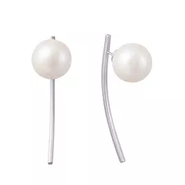 Серьги-пуссеты из серебра EPL003_SR_WM_WG