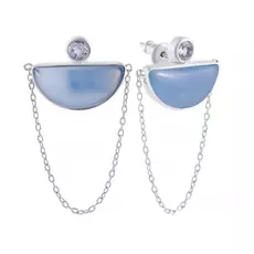 Серьги-пуссеты из серебра ER-51016_SR_BT_CH_WG