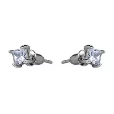 Серьги-пуссеты из серебра FH3018-4M