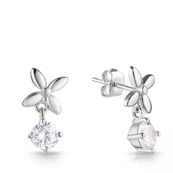 Серьги-пуссеты из серебра G1GY9245