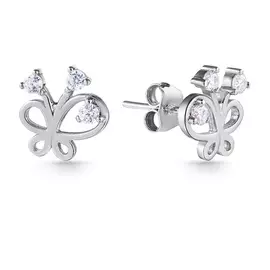 Серьги-пуссеты из серебра G1PD8863