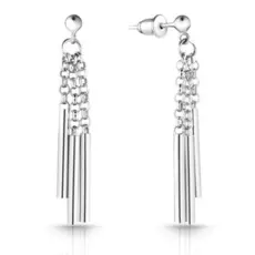 Серьги-пуссеты из серебра G3QB2662