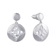 Серьги-пуссеты из серебра GE12626A_SR_001_WG