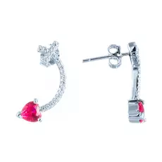 Серьги-пуссеты из серебра ME02318A_SR_RUS_001_WG