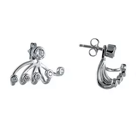 Серьги-пуссеты из серебра ME12735A_SR_001_WG