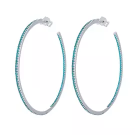 Серьги-пуссеты из серебра MP-E01315-X-W-X-X-BT