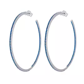 Серьги-пуссеты из серебра MP-E01315-X-W-X-X-SAP