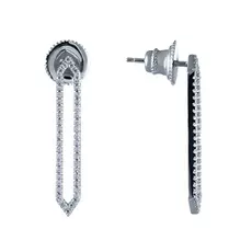 Серьги-пуссеты из серебра MT1387-S01A1B_SR_001_WG