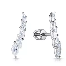 Серьги-пуссеты из серебра S86611160000