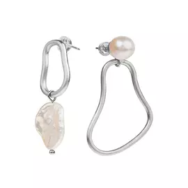 Серьги-пуссеты из серебра SAM165E-Rd