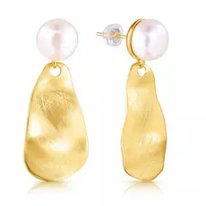 Серьги-пуссеты из серебра SAM172E-Y