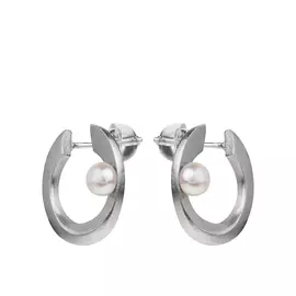 Серьги-пусеты из серебра SAM180E-Rd