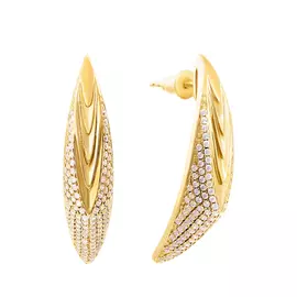 Серьги-пуссеты из серебра SE001454C-2_SR_001_YG