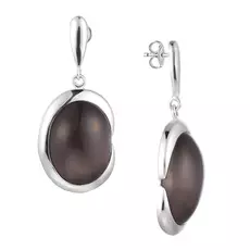 Серьги-пуссеты из серебра SE0066_US_004_WG