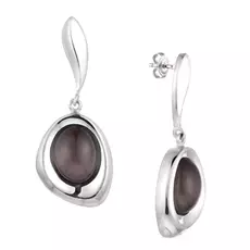 Серьги-пуссеты из серебра SE0436_US_002_WG