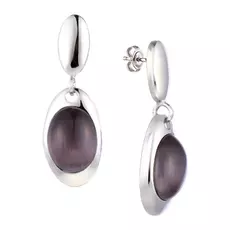 Серьги-пуссеты из серебра SE0468_US_002_WG