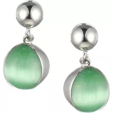 Серьги-пуссеты из серебра SE0472_US_004_WG