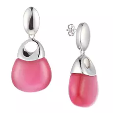 Серьги-пуссеты из серебра SE0476_US_002_WG