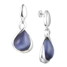 Серьги-пуссеты из серебра SE0484_US_001_WG