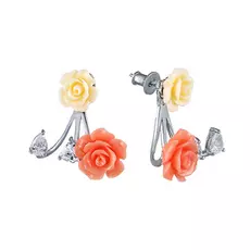 Серьги-пуссеты из серебра SE26926-Y1_SR_CI_001_WG