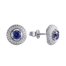 Серьги-пуссеты из серебра SE32651DN1_001_WG