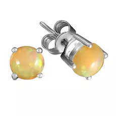 Серьги-пуссеты из серебра SM-035_SR_OP_002_WG