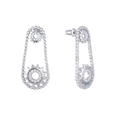 Серьги-пуссеты из серебра SS-B0973E_SR_001_WG