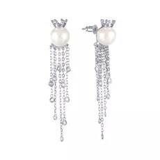 Серьги-пуссеты из серебра SS-D0047E_SR_WM_001_WG