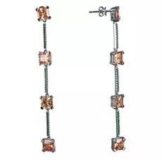 Серьги-пуссеты из серебра WE26316-R1_SR_001_WG