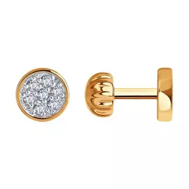 Серьги-пуссеты из золота 028894