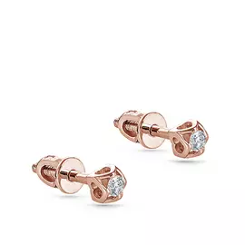 Серьги-пусеты из золота 12-01206-1000