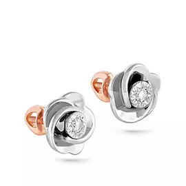 Серьги-пусеты из золота 12-0888-1000