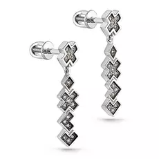 Серьги-пуссеты из золота 12-11021-1000