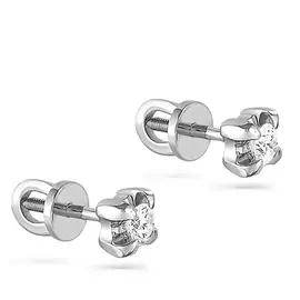 Серьги-пуссеты из золота 12-1651-1000