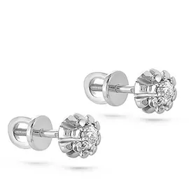 Серьги-пуссеты из золота 12-1735-1000