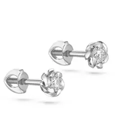 Серьги-пуссеты из золота 12-1800-1000