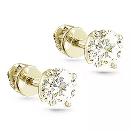 Серьги-пусеты из золота 12-21069-9200