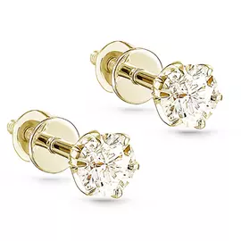 Серьги-пуссеты из золота 12-21071-9200