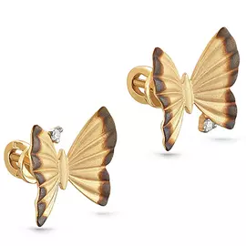 Серьги-пусеты из золота 12-2807-1000