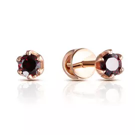 Серьги-пусеты из золота 16116558000