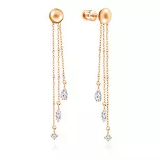 Серьги-пуссеты из золота 16311193000