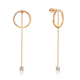 Серьги-пусеты из золота 16311560000