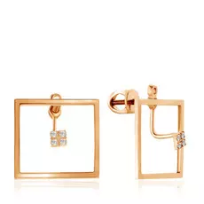 Серьги-пуссеты из золота 16311574000