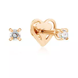 Серьги-пусеты из золота 16311702000