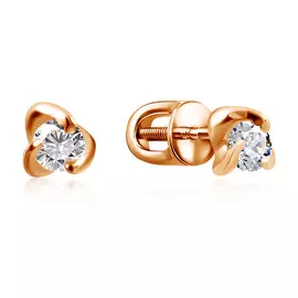 Серьги-пусеты из золота 16319158000