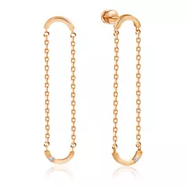 Серьги-пусеты из золота 16319561000